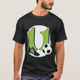 T-shirt Anniversaire 11 ans Football Grand Numéro 11 Ans G