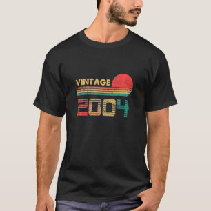 T-shirt Anniversaire 17 Anniversaire Classique Vintage Né