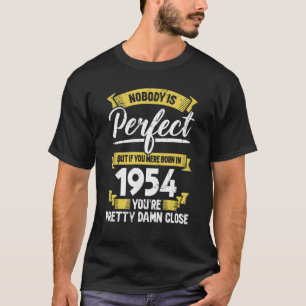 T-shirt Anniversaire 1954 Conception Vintage en détresse