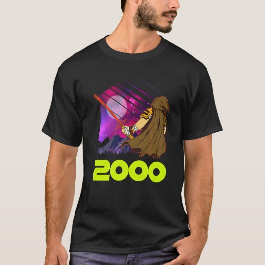 T-shirt Anniversaire 2000 Galactic Warrior (Devant)