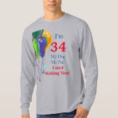 T-shirt Anniversaire 34 ans (Devant)