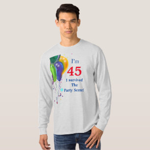 T-shirt Anniversaire 45 ans