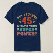 T-shirt Anniversaire 45 ans (Design devant)