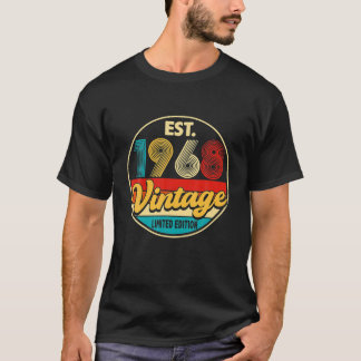 T-shirt Anniversaire 54 ans Vintage 1968 Edition limitée 5