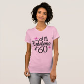 T-shirt Anniversaire 60 ans (Devant entier)