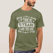 T-shirt Anniversaire 70 ans (Devant)
