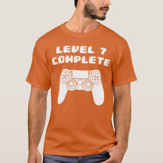 T-shirt Anniversaire 7 ans 7 ans jeu vidéo rétro f