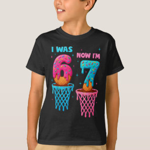 T-shirt Anniversaire 7 Ans J'avais 6 Ans Maintenant J'ai 7