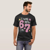 T-shirt Anniversaire 7 Ans J'avais 6 Ans Maintenant J'ai 7 (Devant entier)