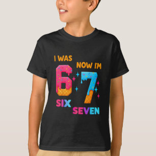T-shirt Anniversaire 7 Ans J'avais 6 Ans Maintenant J'ai 7