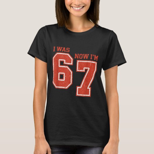 T-shirt Anniversaire 7 Ans J'avais 6 Ans Maintenant J'ai 7 (Devant)