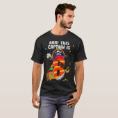 T-shirt Anniversaire 8 Ans Pirate (Devant entier)