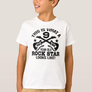T-shirt Anniversaire 9 ans