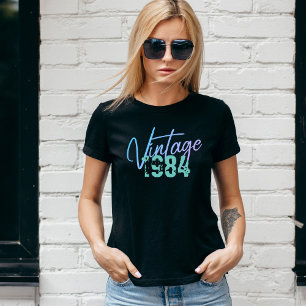 T-shirt Anniversaire Année Rétro Vintage