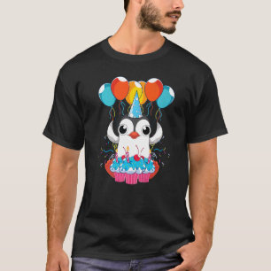 T-shirt Anniversaire Antarctique Birthday Party Zoo Animal