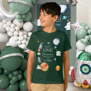 T-shirt Anniversaire Astronaute Un Espace
