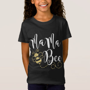 T-Shirt Anniversaire Bee Family Mama Bee Mom Cadeau pour