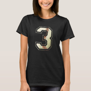 T-shirt Anniversaire Boy Baseball 3ème anniversaire fête 3