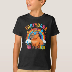 T-shirt Anniversaire Capybara Enfants Garçon Fun Fun Party