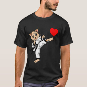 T-shirt Anniversaire Coeur Anniversaire Salutations Cat Ka