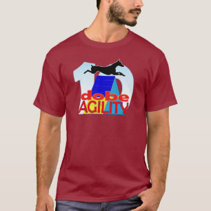 T-shirt Anniversaire d'agilité de Dobe 10ème