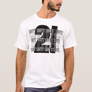 T-shirt anniversaire de 21 tirs
