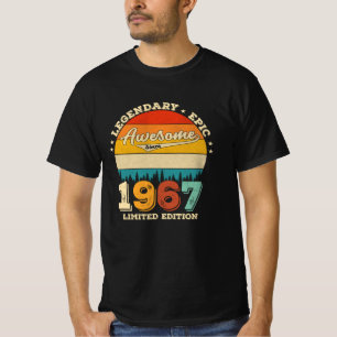 T-shirt anniversaire de 58 ans 1967 Magnifique 58e anniver