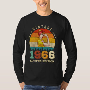 T-shirt anniversaire de 59 ans 1966 Vintage 59e anniversai