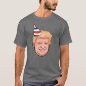 T-SHIRT ANNIVERSAIRE DE DONALD TRUMP (Devant)