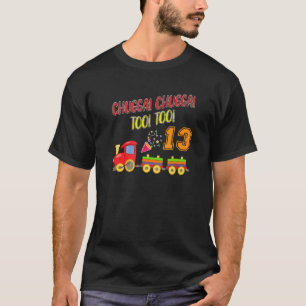 T-shirt Anniversaire de enfant 13 ans Chugga Deux Deux Fêt