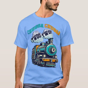 T-shirt Anniversaire de enfant 2 ans Train Anniversaire