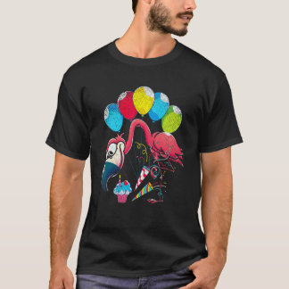 T-shirt Anniversaire de enfant Célébration Cupcake Balloon