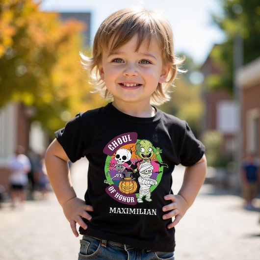 T-shirt Anniversaire de enfant de dessin humoristique de M