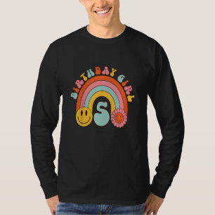 T-shirt Anniversaire de enfant fille 5 Super Rétro thème 5