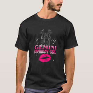 T-SHIRT ANNIVERSAIRE DE GEMINI FILLE 1
