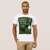 T-shirt Anniversaire de golf (Devant entier)