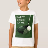T-shirt Anniversaire de golf (Devant)