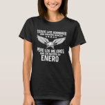 T-shirt Anniversaire de janvier Todos Los Hombres Son Crea<br><div class="desc">Anniversaire de janvier Todos Los Hombres Son Creados Iguales</div>