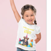 T-shirt Anniversaire de la jungle sauvage des enfants de C