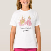 T-shirt Anniversaire de la princesse (Devant)