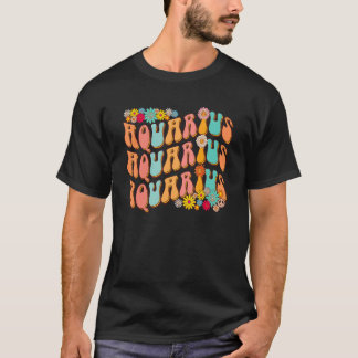 T-shirt Anniversaire de l'Aquarius Aquarius Zodiac