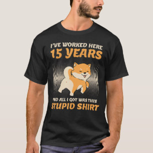 T-shirt Anniversaire de l'entreprise 15 ans Anniversaire d