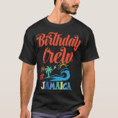 T-shirt Anniversaire de l'équipage Jamaïque 2023 Jamaïque  (Devant)