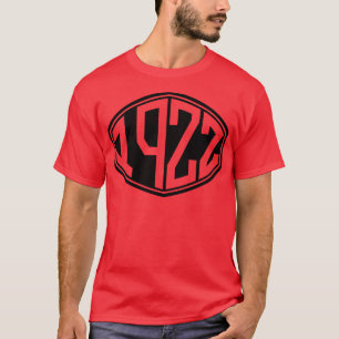 T-shirt Anniversaire de l'Hipster rétro 1922
