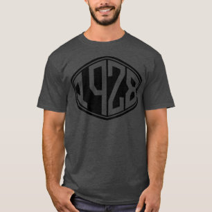 T-shirt Anniversaire de l'Hipster rétro 1928