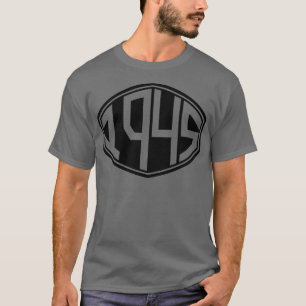 T-shirt Anniversaire de l'Hipster rétro 1945