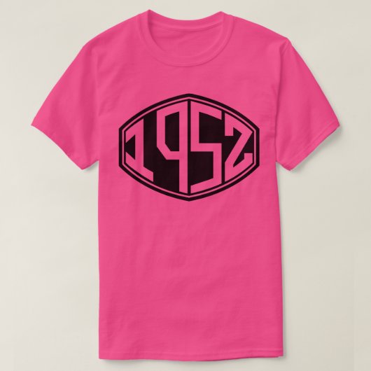 T-shirt Anniversaire de l'Hipster rétro 1952 (Design devant)