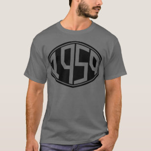 T-shirt Anniversaire de l'Hipster rétro 1959