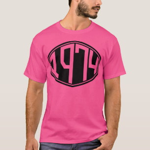 T-shirt Anniversaire de l'Hipster rétro 1974