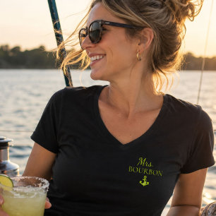 T-shirt Anniversaire de mariage de Mme Bourbon Thème nauti